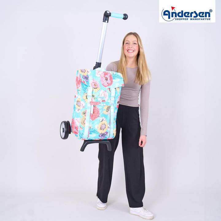 Actual product image Andersen Unus Shopper Fun Basil Bloom