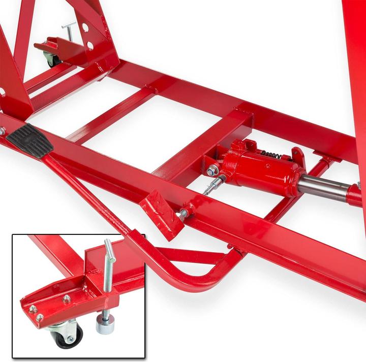 Actual product image Dema Motorbike lift 450kg hydraulic