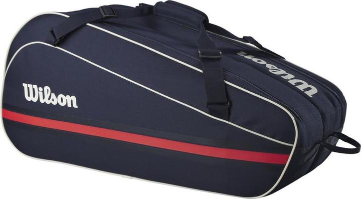 Wilson 6PK TEAM RACKET BAG 2025 Navy Navy/ (6R)