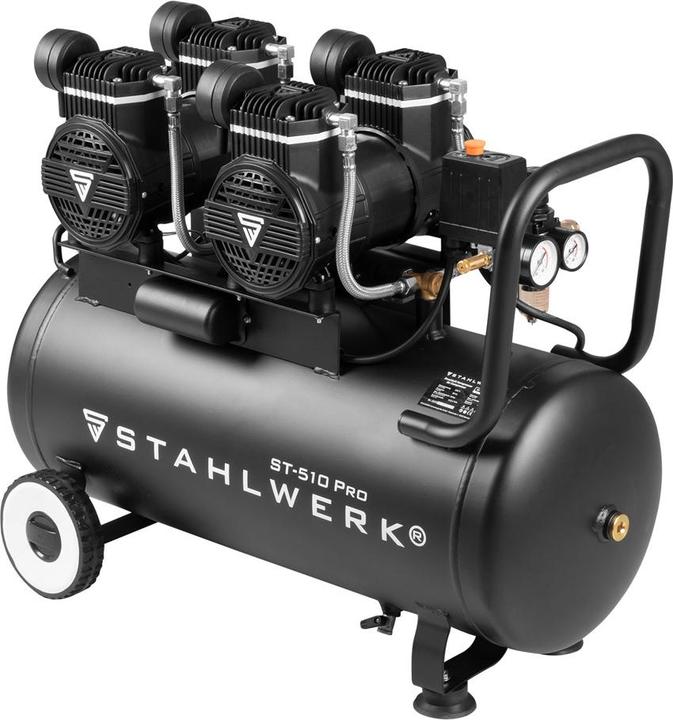 Stahlwerk Druckluft-Kompressor ST 510 Pro (10 bar, 50 l)