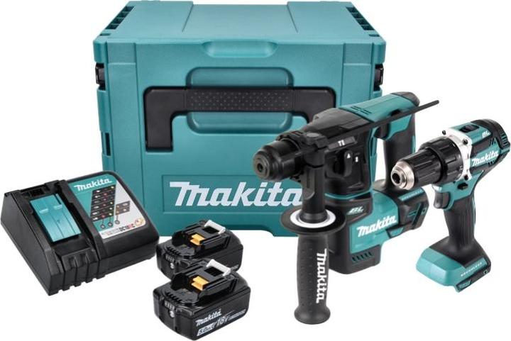 Actual product image Makita DLX 2271 TJ Battery Combo Kit
