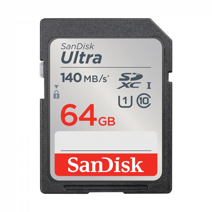 Actual product image SANDISK Ultra (64 GB, SDXC, U1, UHS-I)