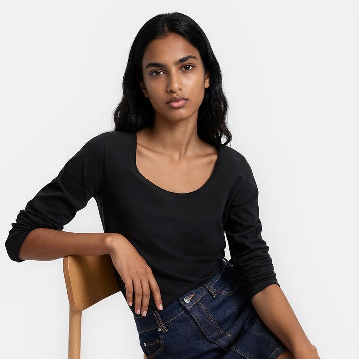 Image du produit La Redoute Collections Langarmshirt (S)