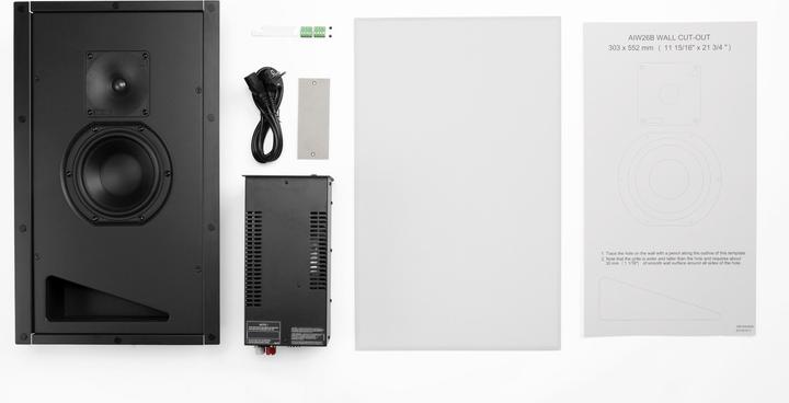Actual product image Genelec Aiw26b (Active, 1 pc., 1x 120 W)