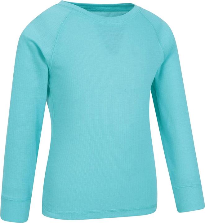 Actual product image Mountain Warehouse Childrens/Kids Talus Round Neck Base Layer Top (146, 152)
