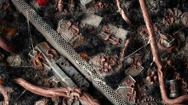 Actual product image Gamers Grass Basing Bits - Alien Infestation (Plastic)