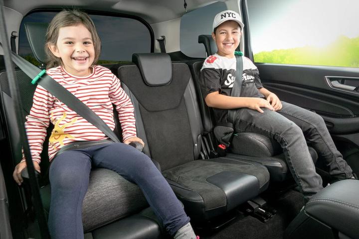 Actual product image Walser Raffi child booster seat, booster seat car ECE R 129 approved black/grey (Booster seat, ECE R129/i-Size Standard)