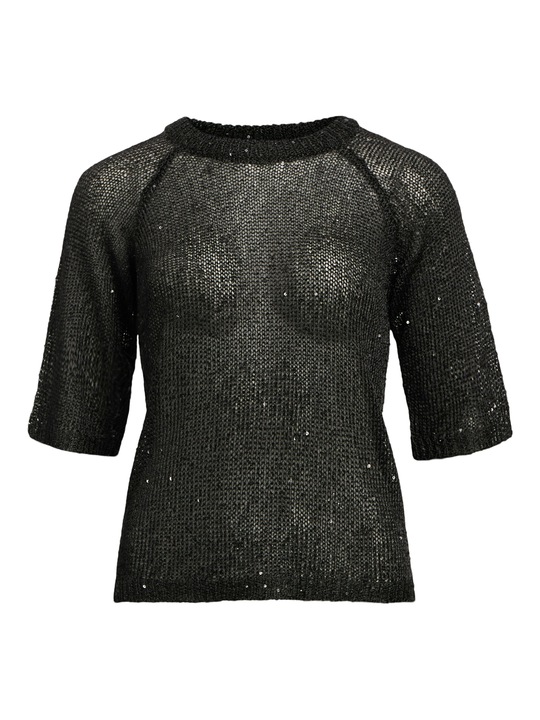 Object Pailletten Pullover