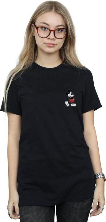 Immagine prodotto Disney Mickey Mouse Kickin Retro Chest Maglietta Ampia Donna (XL)
