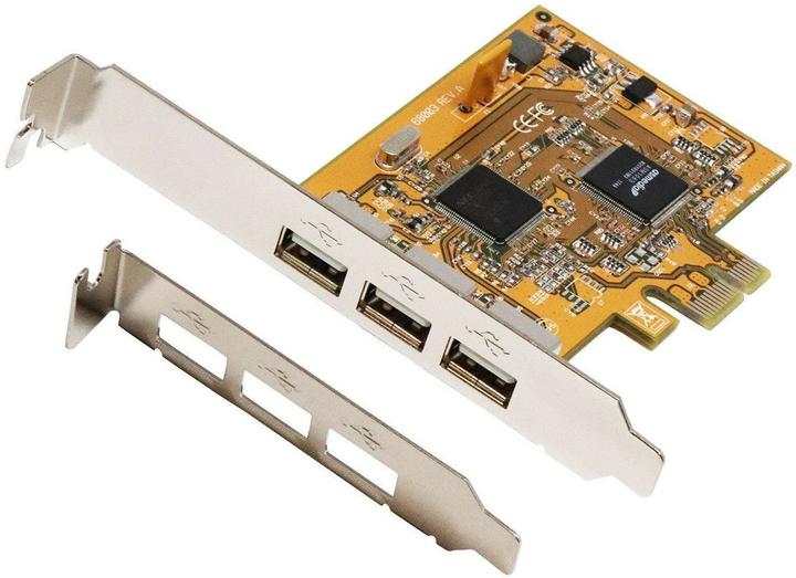 Exsys PCIe EX-11053, 3 Port USB 2.0