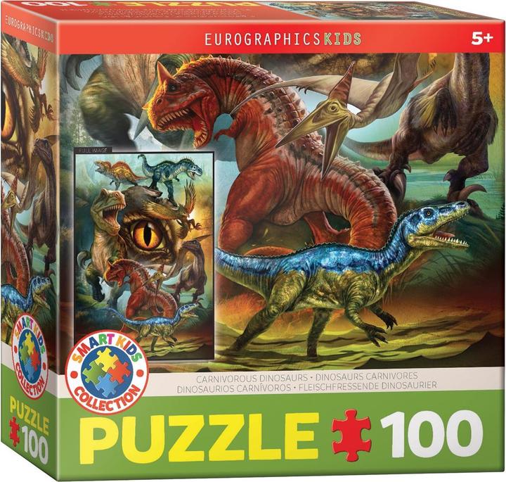 Immagine prodotto Eurographics Dinosauri carnivori 100 parti (100 pezzi)