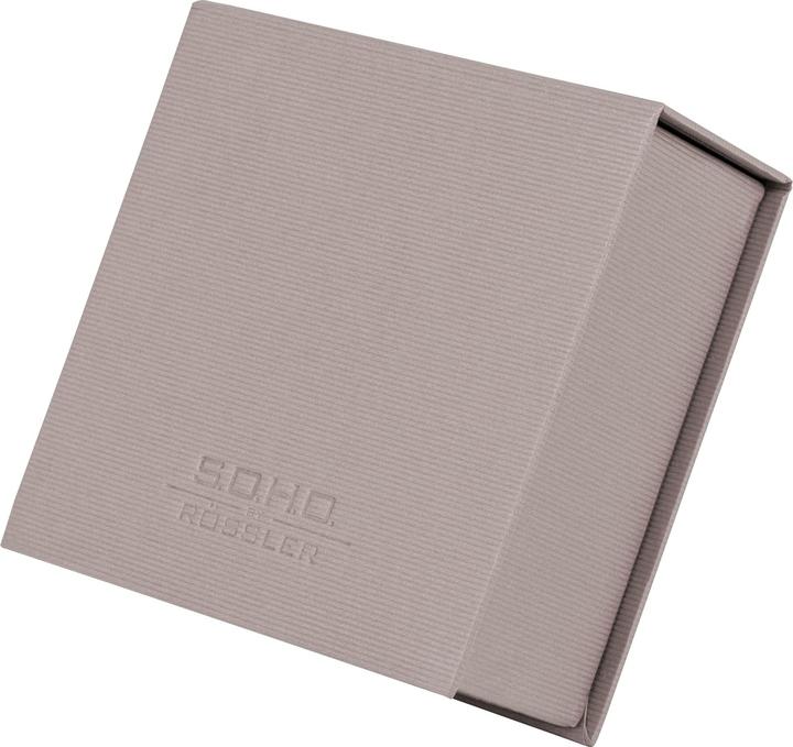 Produktbild Rössler Notizzettel-Dispenser S.O.H.O. 11 x 4.6 x 11 cm, Taupe
