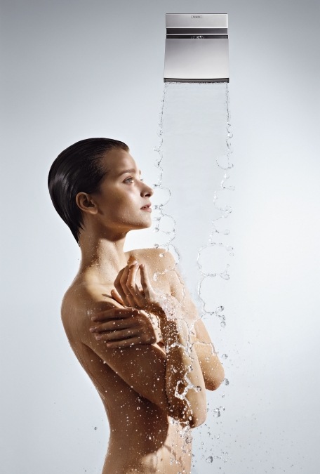 Produktbild hansgrohe HG Kopfbr RAINDANCE RAINFALL 150 1jet DN 15 chrom (1 Strahlarten, 18 l/min)
