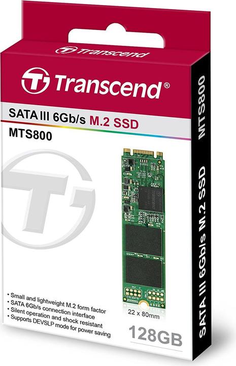 Produktbild Transcend Mts800s (128 GB, M.2 2280)