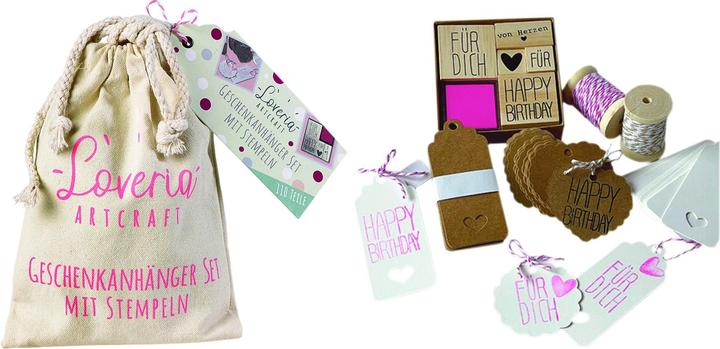 Productafbeelding Loveria Artcraft Set cadeaubonnen 'Loveria