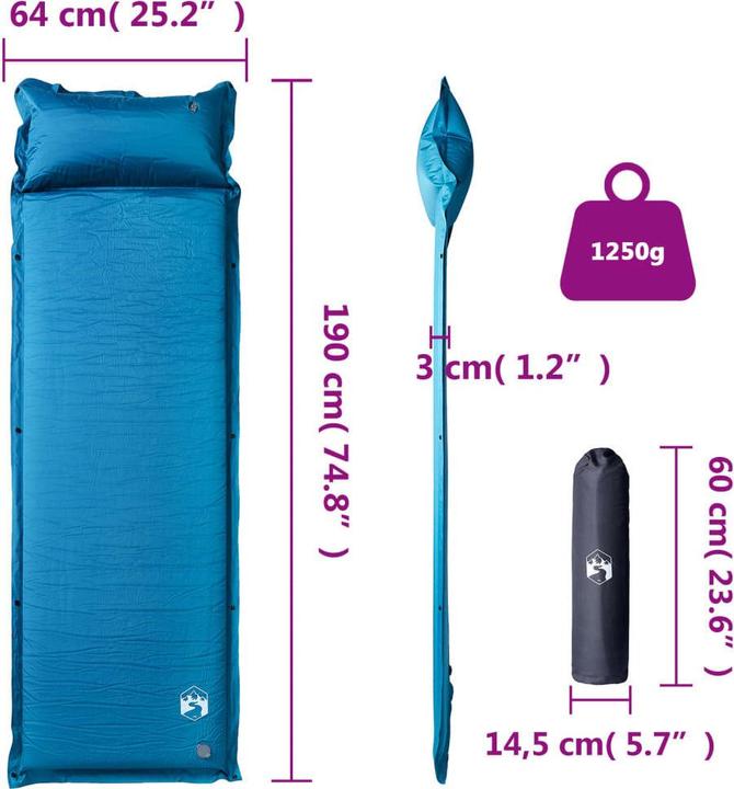 Actual product image vidaXL Isomatte