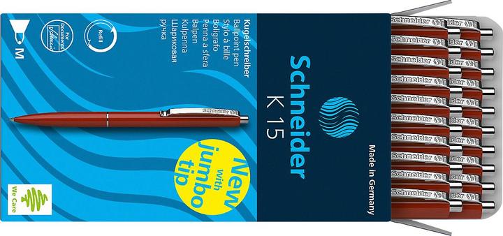 Image du produit Schneider Kugelschreiber K15 Rot, 20 Stück (Rouge, 20 x)