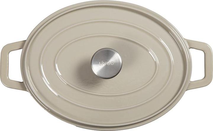 Produktbild Livoo Ovale Kasserolle (Kochtopf, Gusseisen)