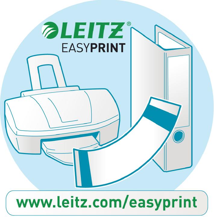 Produktbild Leitz Ordnerrücken-Etikett, 39 x 285 mm, lang, schmal, grün passend für Standard- und Hartpapp