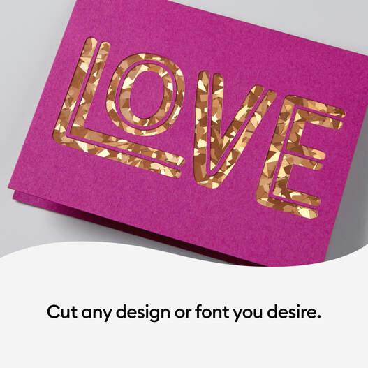 Actual product image Cricut Cut-Away Cards Neutrals R40 12,1cm x 16,8cm 12-pack (P)