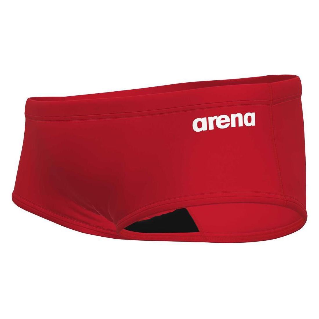 Arena, Herren, Badehosen, M Team Swim Low Waist Short Solid, Rot, (40, 8)