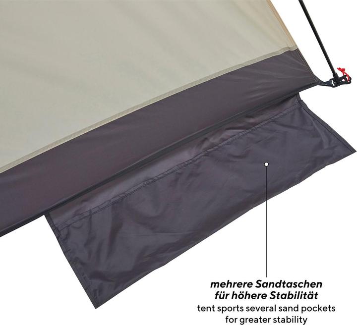 Actual product image Uquip Buzzy beach shell (beach tent, 2 kg, 3 persons)