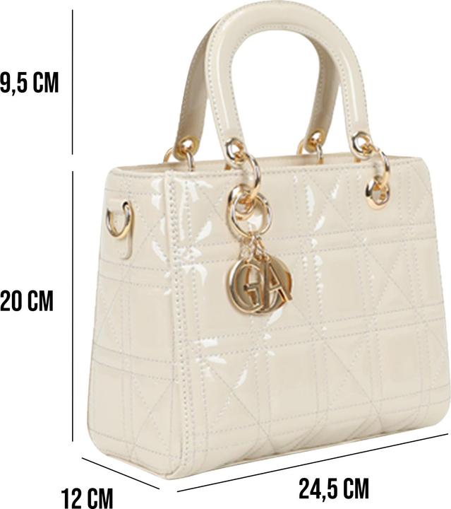 Immagine prodotto Gallantry Abendtasche lackiert geometrisch