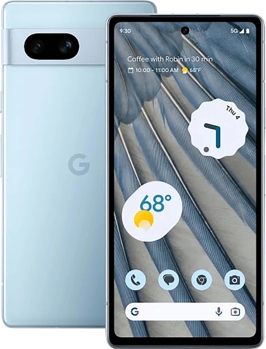 Google Pixel 7a (128 GB, Zee, 6.10", SIM + eSIM, 64 Mpx, 5G)