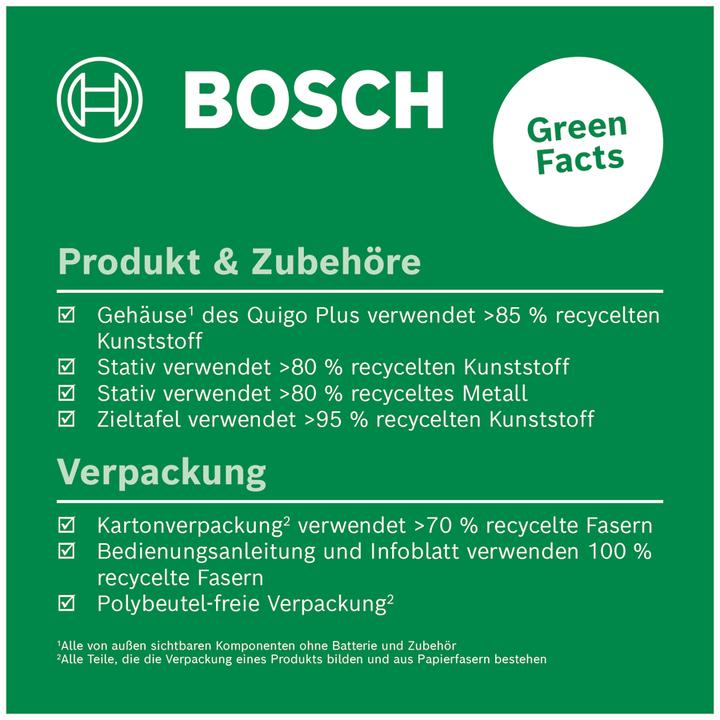 Image du produit Bosch Home & Garden Quigo Plus (Laser à lignes croisées)