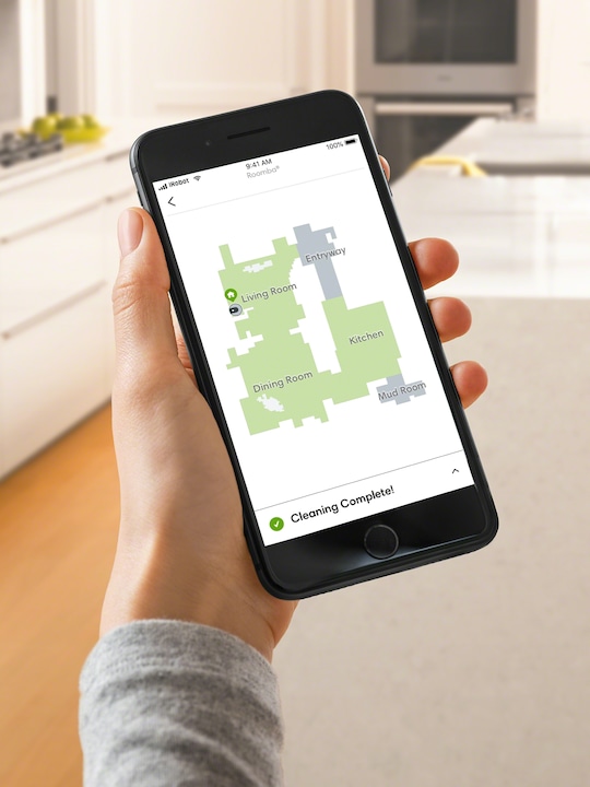 Produktbild iRobot Roomba i7+ Schwarz (Saugroboter)