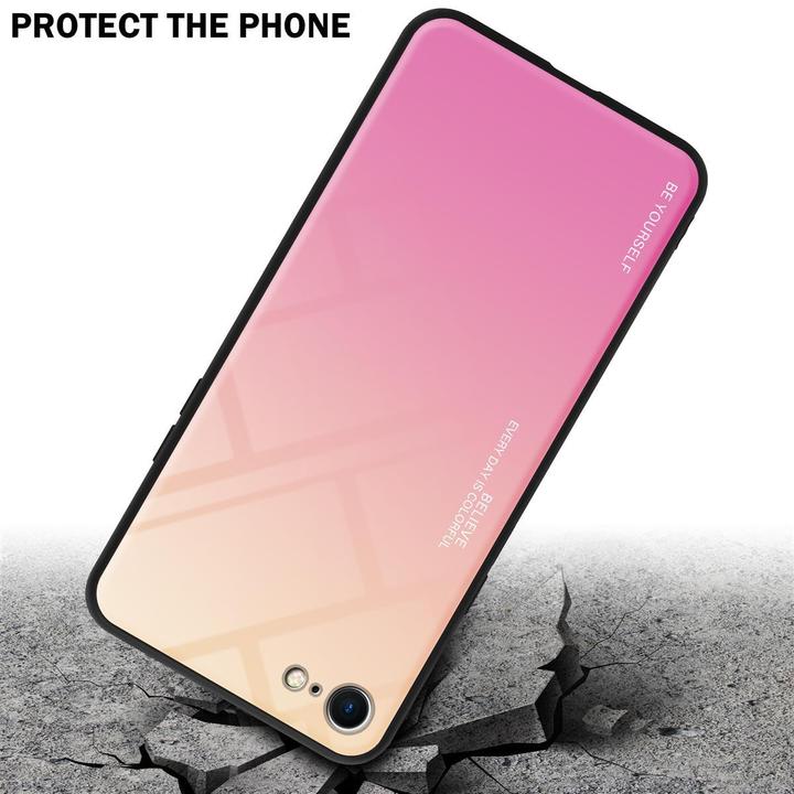 Actual product image Cadorabo TPU 2 colors glass cover (Apple iPhone 7, Apple iPhone SE (2nd Gen))