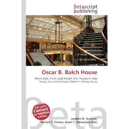 Oscar B. Balch House, Fachbücher