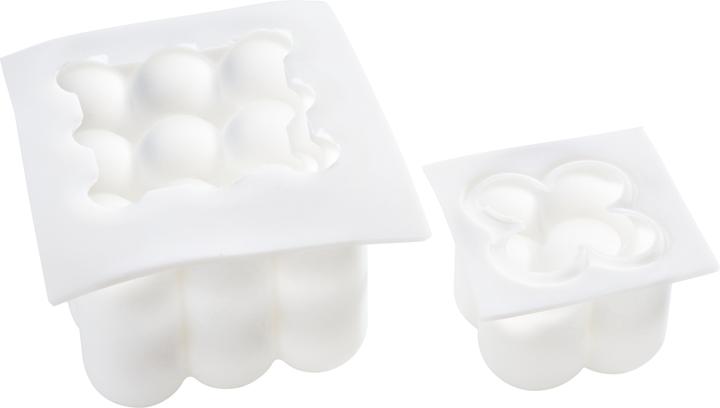 Actual product image VBS 3D Silicone Candle Mould "Bubble", Set of 2