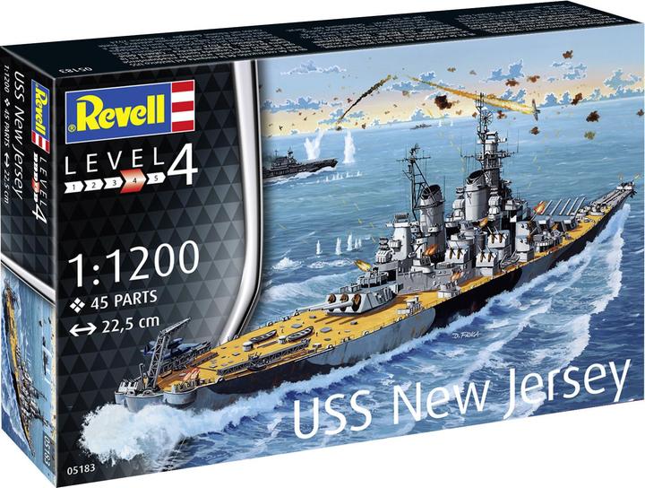 Actual product image Revell USS New Jersey