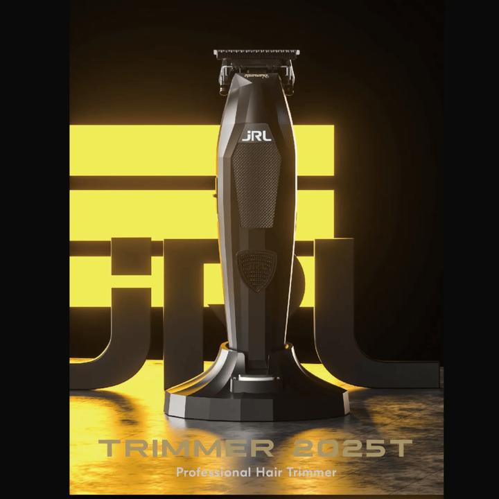 Actual product image JRL Diamante Professional Trimmer Black – 8,200 RPM & Reset-IQ Dock