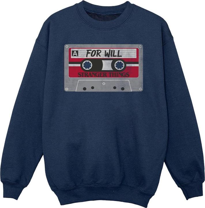 Produktbild Netflix Stranger Things Cassette For Will Sweatshirt Mädchen (128)
