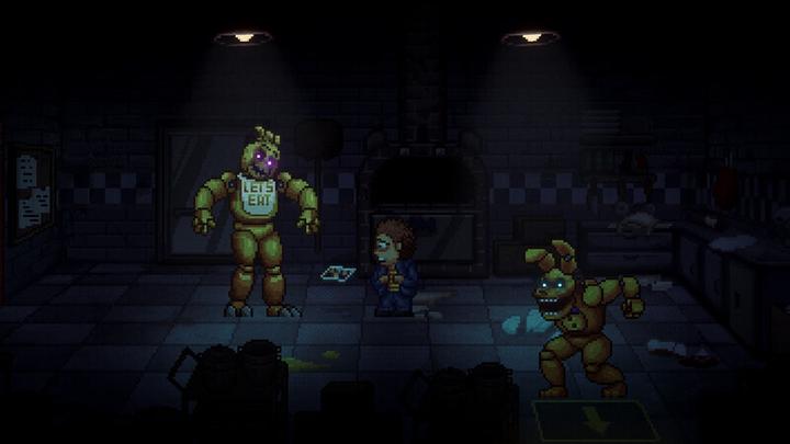 Actual product image iam8bit Five Nights at Freddy's: Into the Pit (Switch, Multilingual)