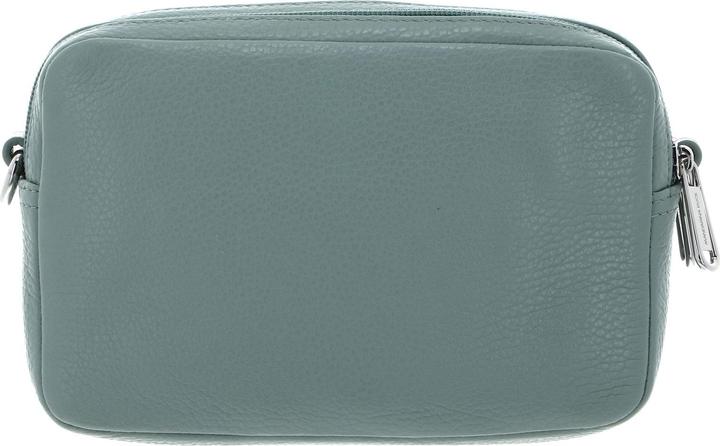 Actual product image Mandarina Duck Mellow Leren Small Square Medium Shoulder Strap with Adjustable Belt and Double Zipper Compartment