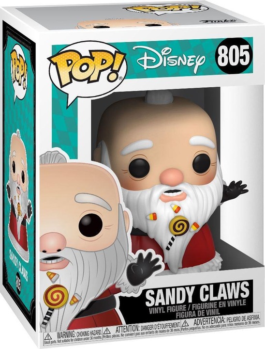 Actual product image Funko POP! - Nightmare Before Christmas: Sandy Claws