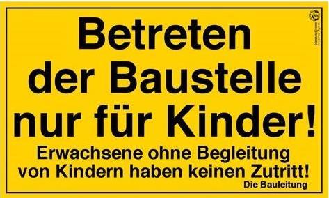 Produktbild Corvus Toys Baustellenschild