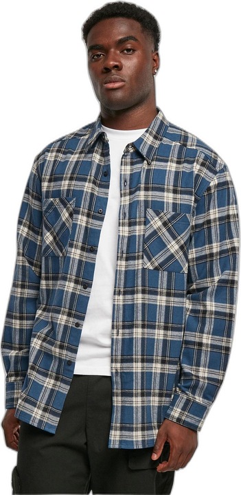 Image du produit Urban Classics Chemise à manches longues Lake Check (S)