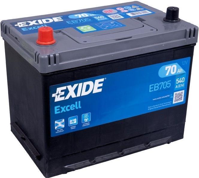 Exide Excell (12 V, 70 Ah, 540 A)