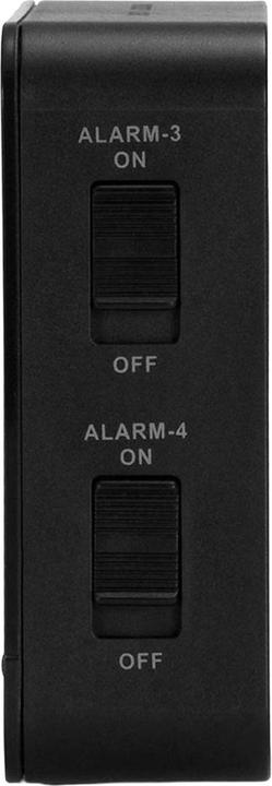 Actual product image Alecto AK-20 Digital Alarm Clock with Thermometer (Black)