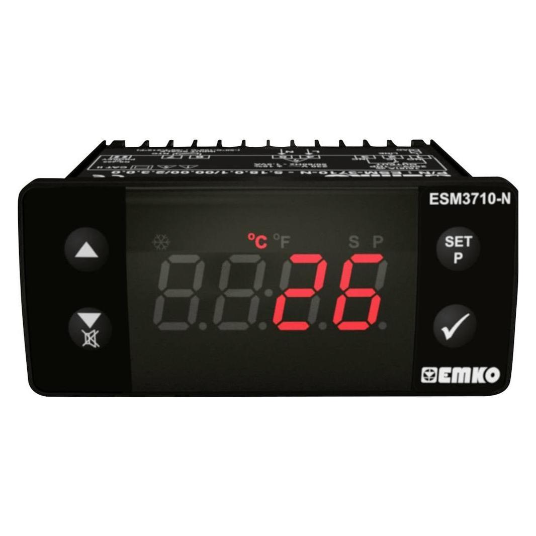 Emko Temperaturregler 3 stelliger ON/OFF für Pt100 Sensor (ESM-3710-N.8.11.0.1/00.00/2.0.0.0)