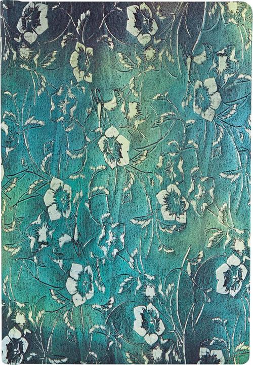 Actual product image Paperblanks Katagami Flower Pattern KuroMiniLIN