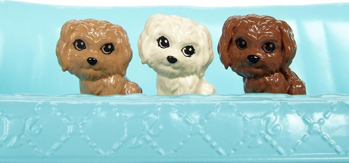 Image du produit Barbie chien mère, chiot poupée