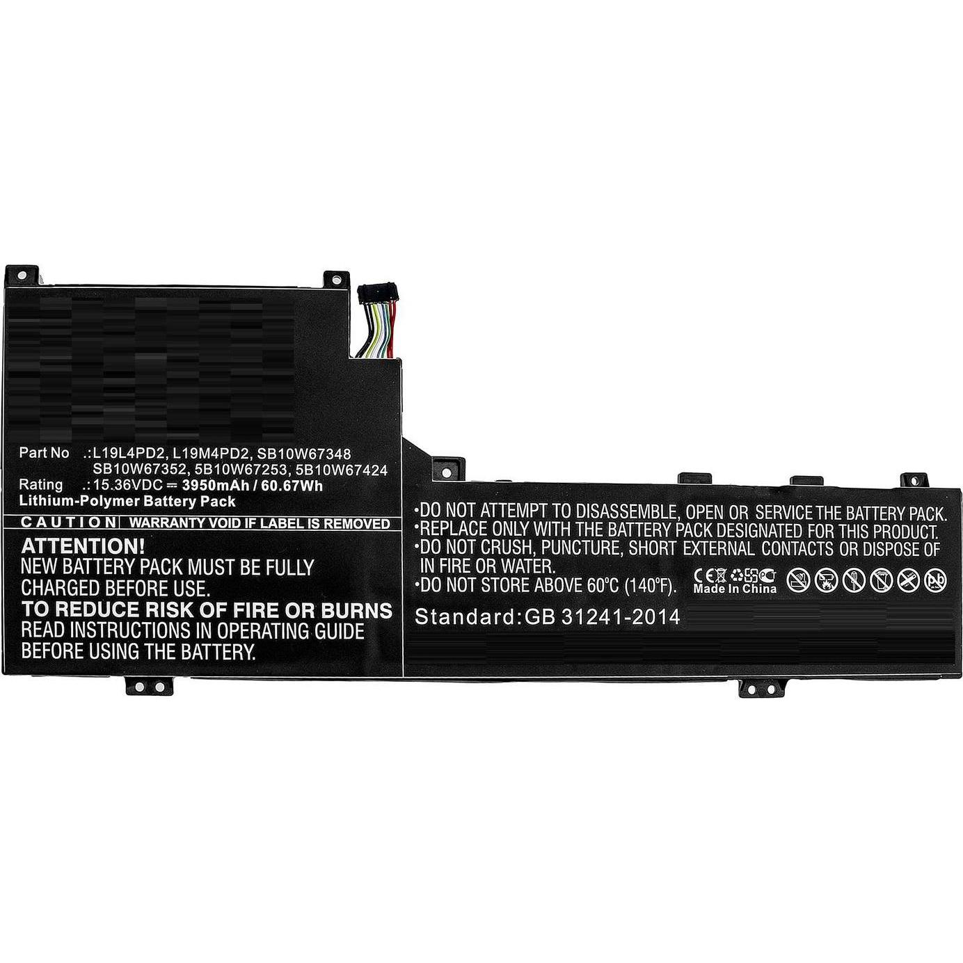 CoreParts Laptop Battery for Lenovo, Notebook Akku