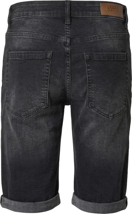 Image du produit Urban Classics Basic Slim Fit Jeans Shorts black washed 33 (33)