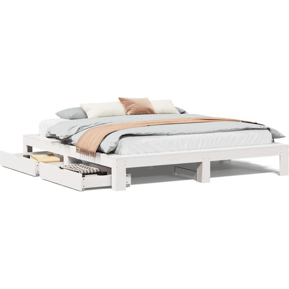 VidaXL, Bett, Bett ohne Matratze (180 x 200 cm)