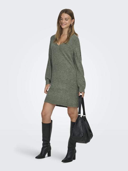 Produktbild JdY V-Ausschnitt Strickkleid (M)